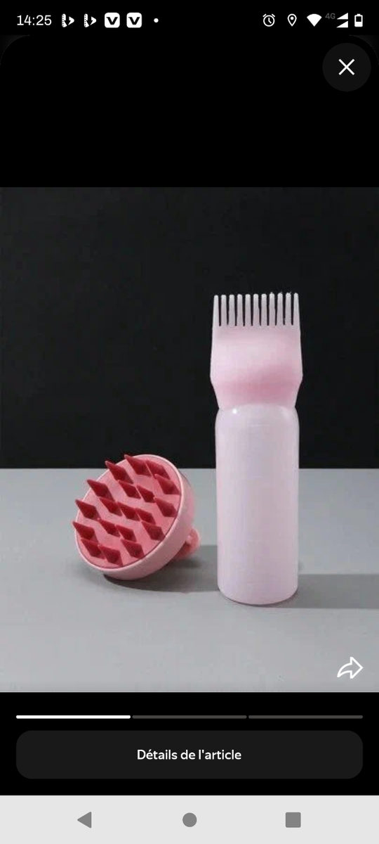 Brosse de Massage Coiffante