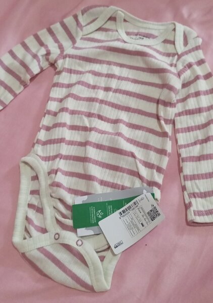 Striped Baby Bodysuit