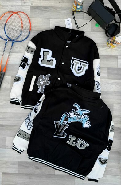 Vestes varsity rétro homme