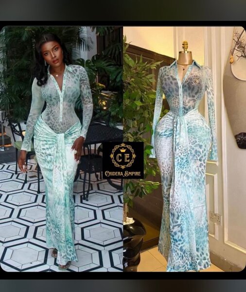 Robe Maxi Imprimé Léopard