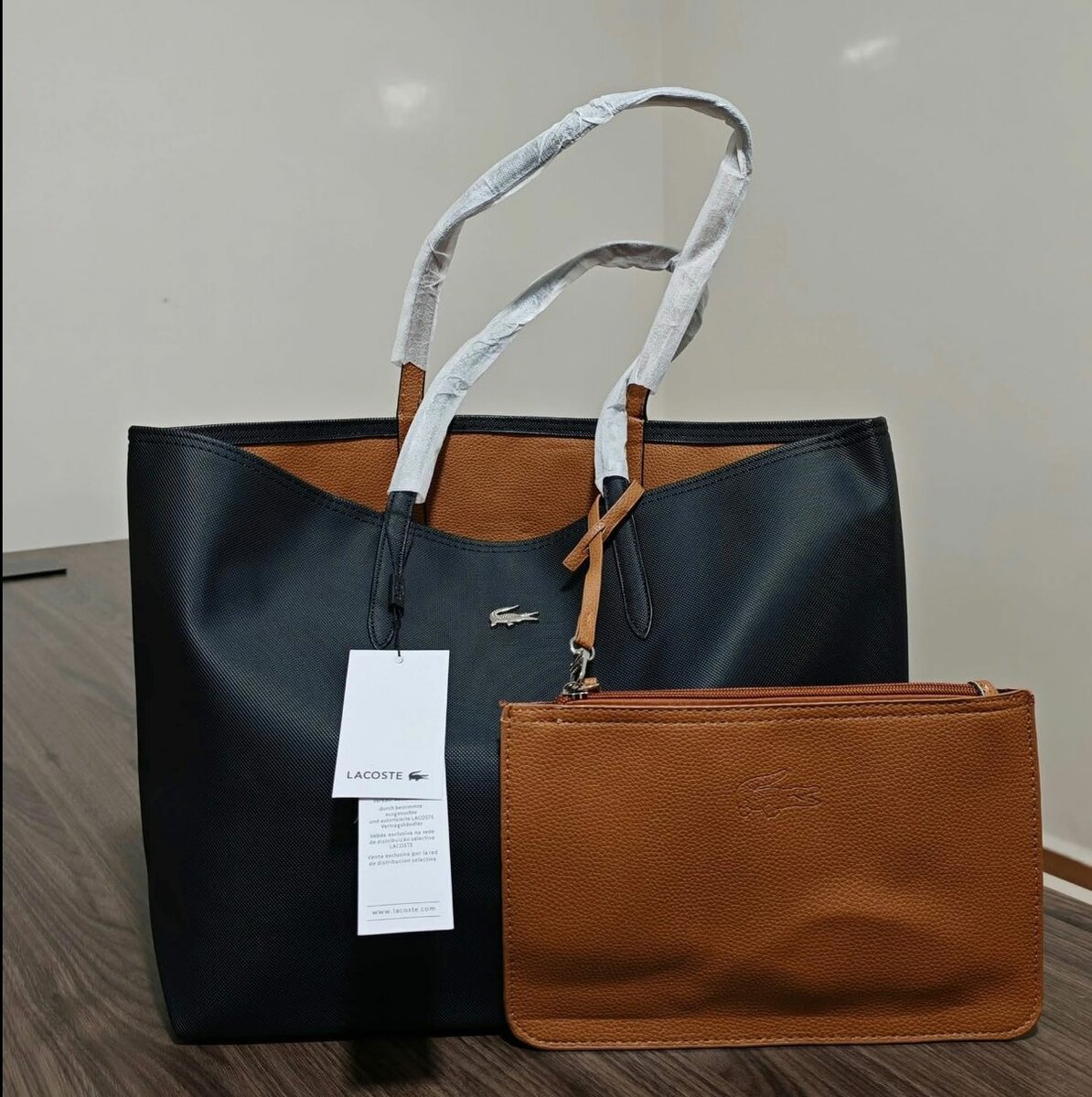 Sac cabas réversible Lacoste