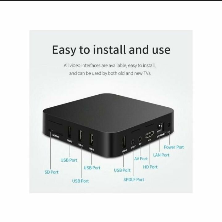 Box Android TV MXQ Pro 4K