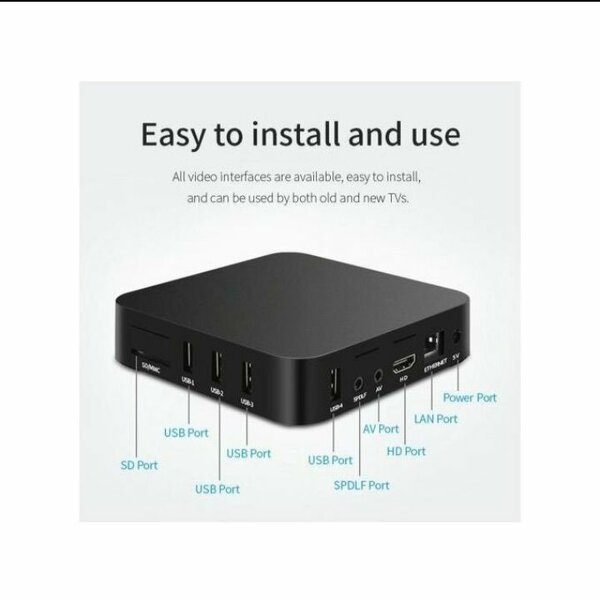 Box Android TV MXQ Pro 4K