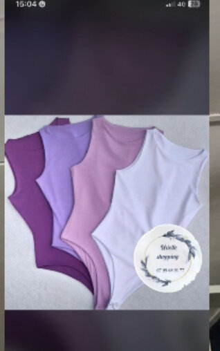 Bodies féminins colorés