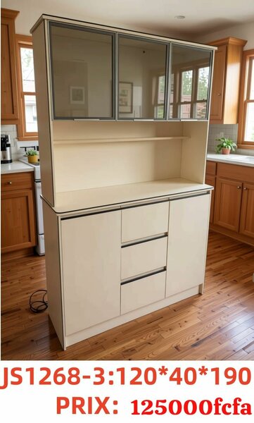 Meuble haut cuisine blanc