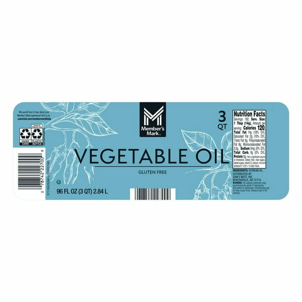Huile végétale 2x3 L polyvalente