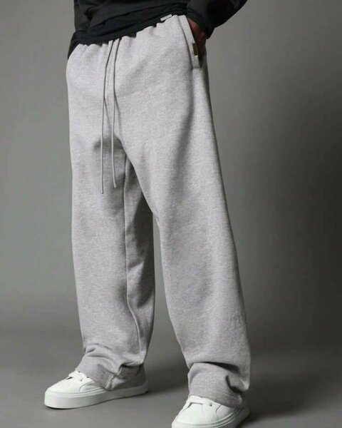 Pantalon de jogging ample gris