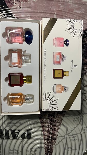 Coffret d'échantillons de parfums