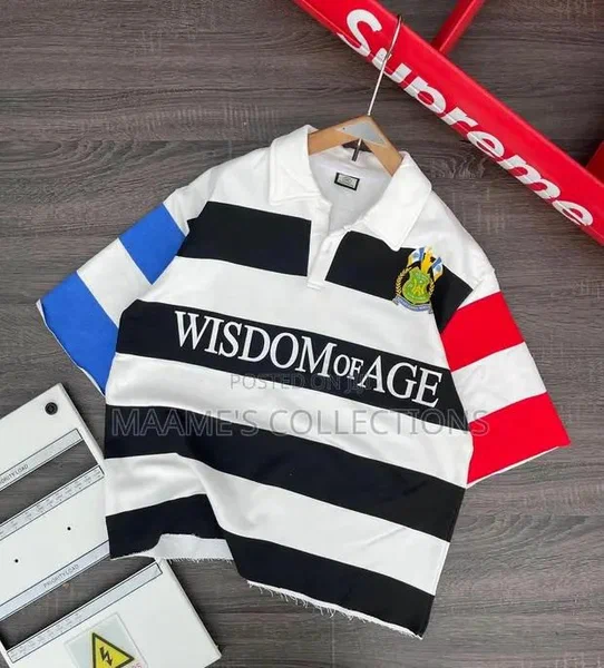 Polo vintage rayé
