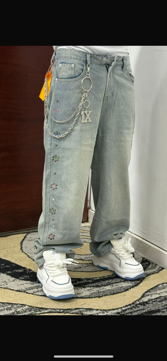 Jeans style urbain déco