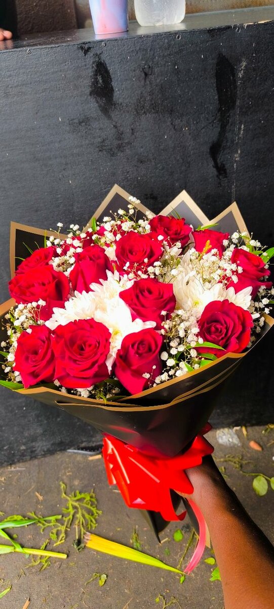 Bouquet Roses Éclatantes