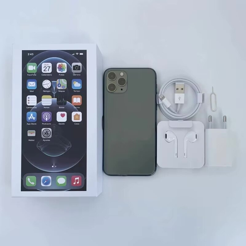 Smartphone moderne avec accessoires