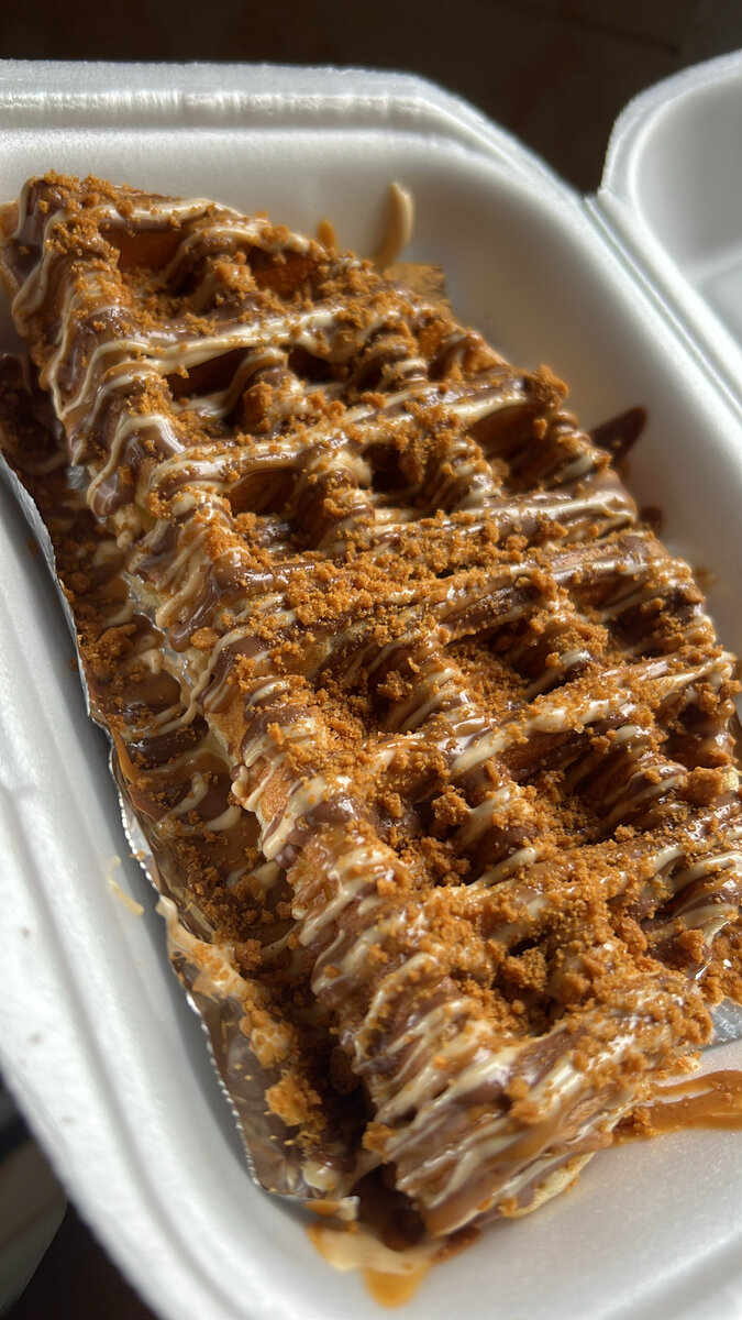 Gaufres trois chocolats