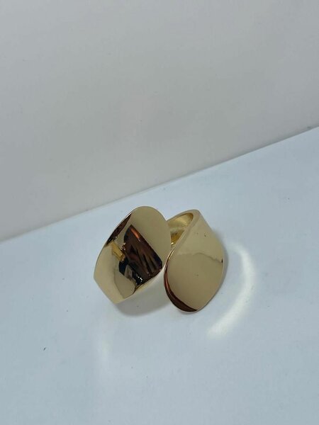 Bracelet manchette doré élégant