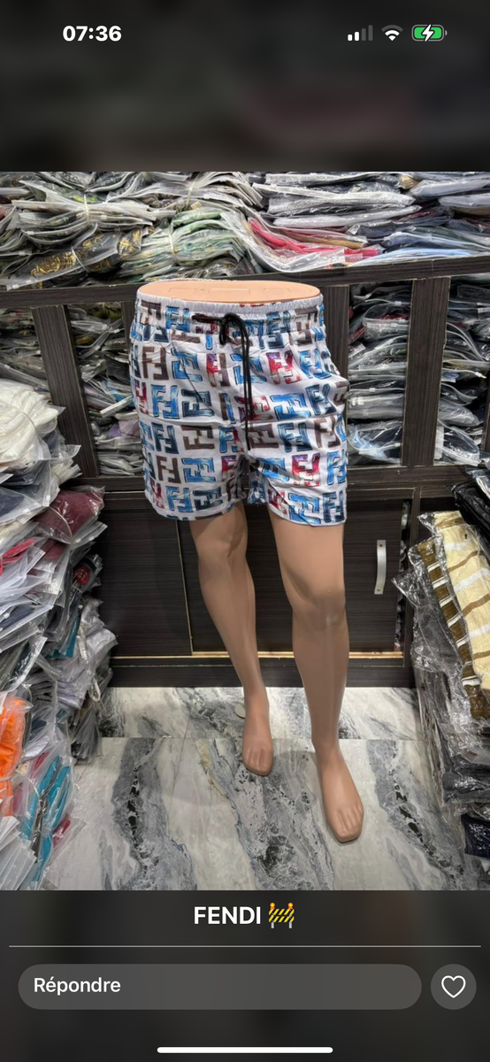 Shorts imprimés pour hommes