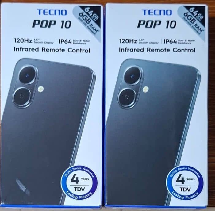 Smartphone Tecno Pop 10 64GB