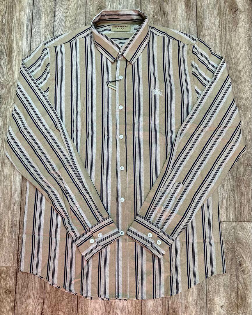 Chemise rayée élégante homme