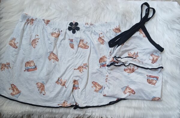 Pyjama Set Femme Imprimé Mignon