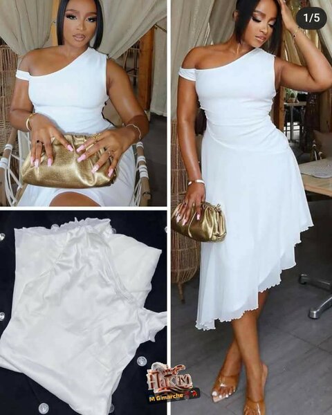 Robe élégante dos nu