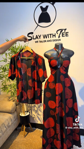 Robe et Chemise Assorties Élégantes