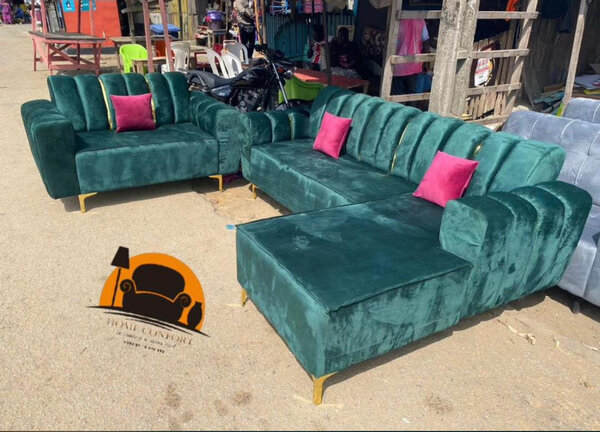 Canapé d'angle convertible luxe