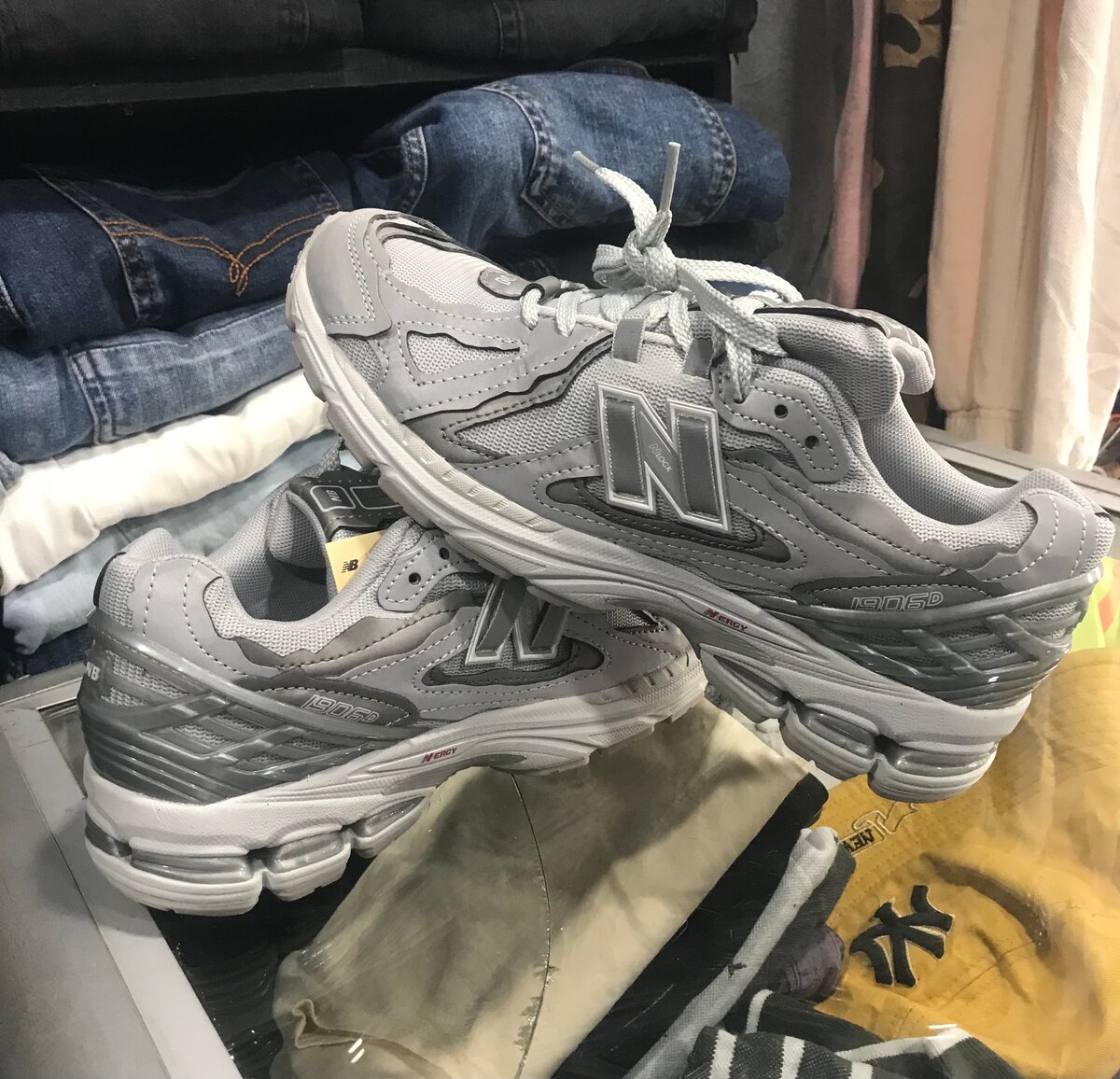 Baskets colorées tendance