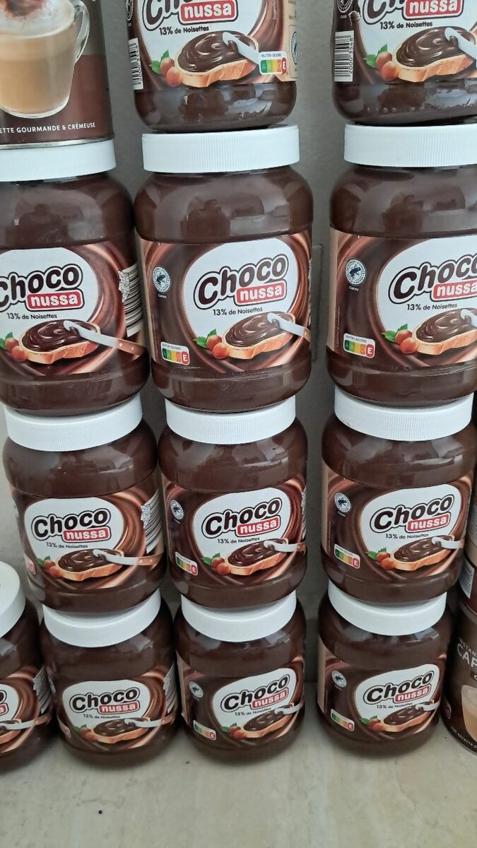 Pâte à tartiner noisette chocono