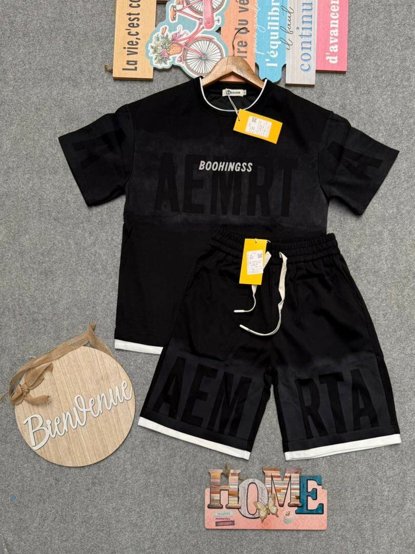 Ensemble T-shirt et Short Été