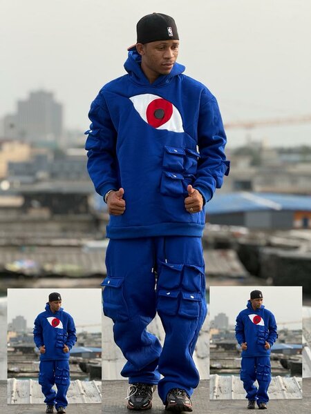 Ensemble survêtement cargo homme