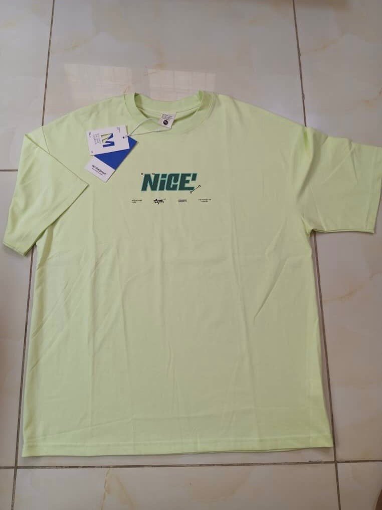 T-shirt unisexe jaune Nice