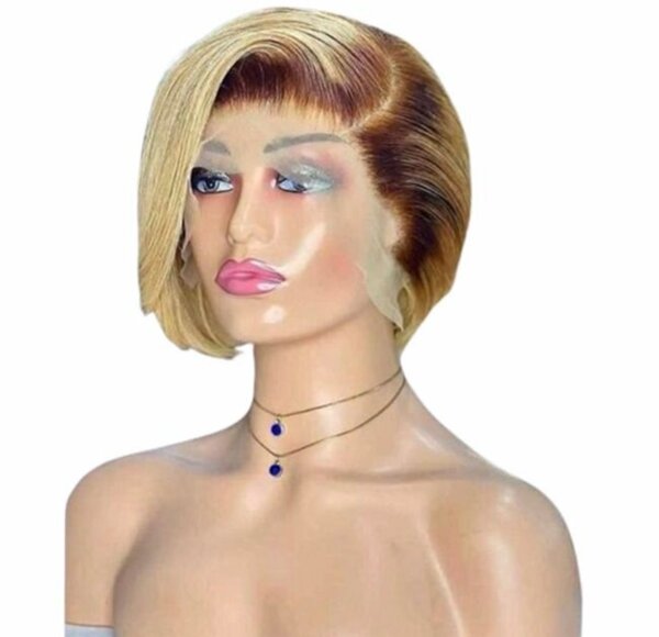 Perruque Bob Blonde Courte