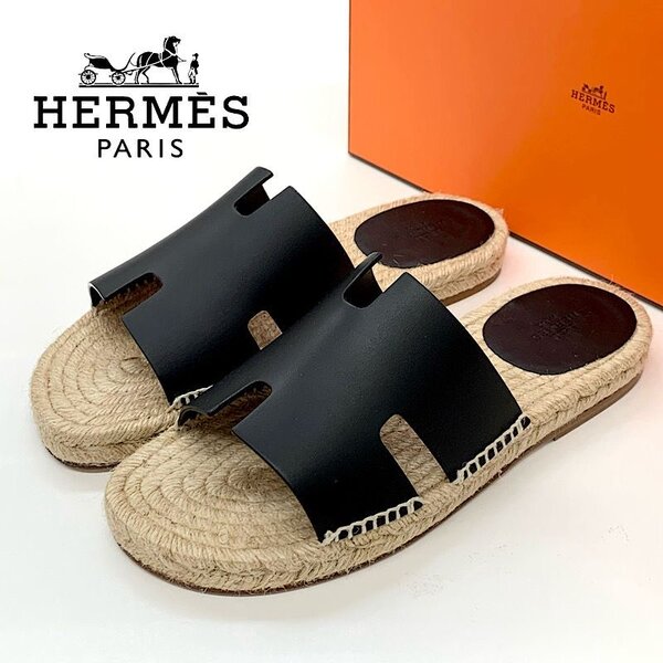 Mules en cuir Hermès