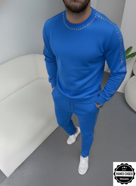 Ensemble de survêtement bleu