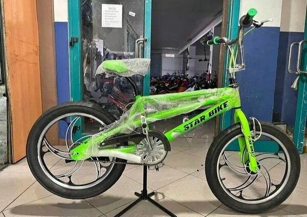Vélo BMX Vert Enfant