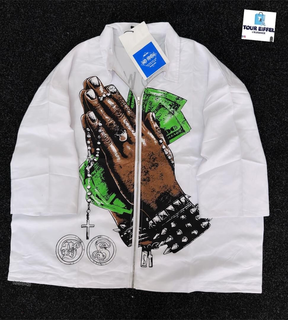 Veste streetwear unisexe style graphique