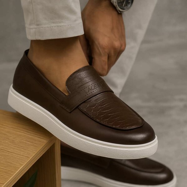 Mocassins en cuir Confortable