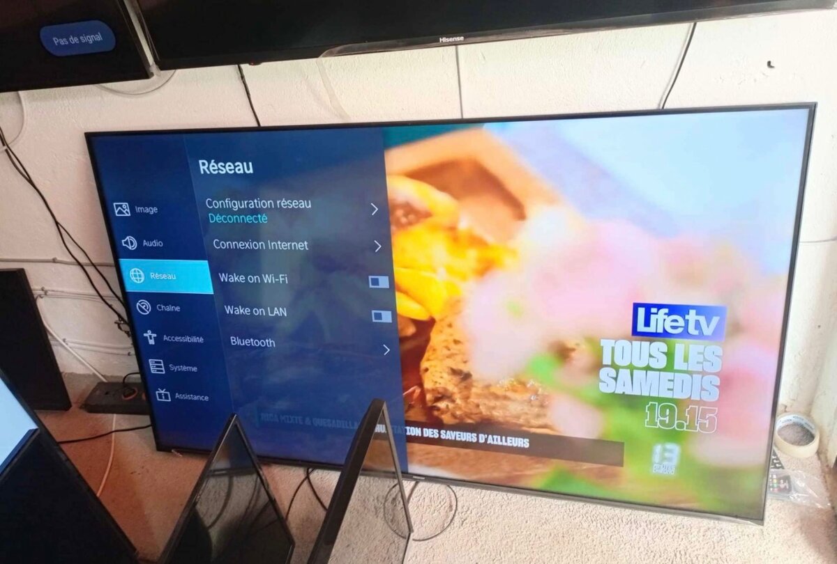Téléviseur Smart TV avec applications