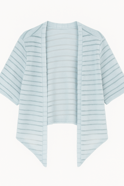 Cardigan léger à rayures