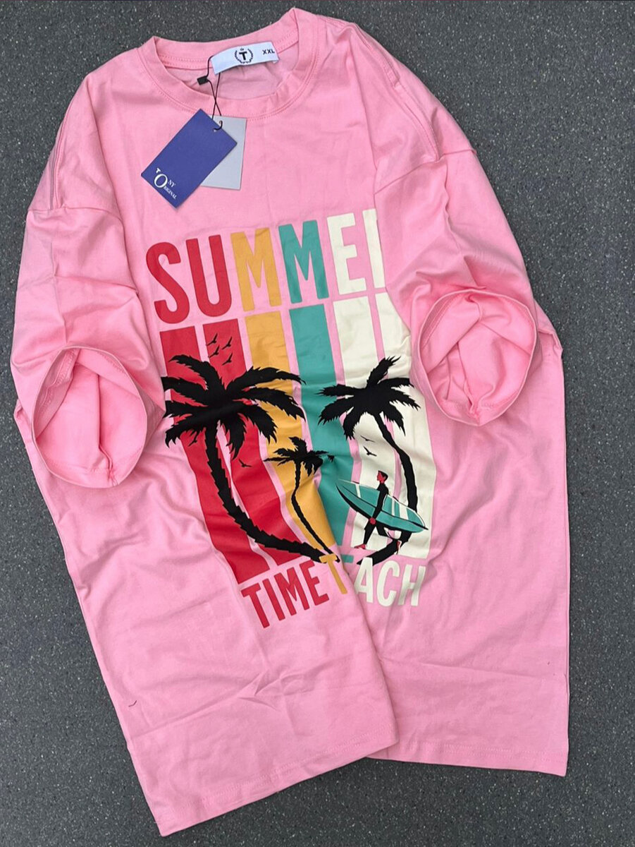 T-shirt estivale en coton