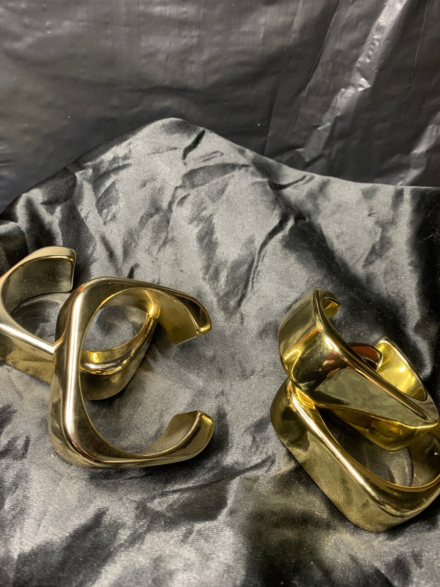 Bracelets en laiton chic