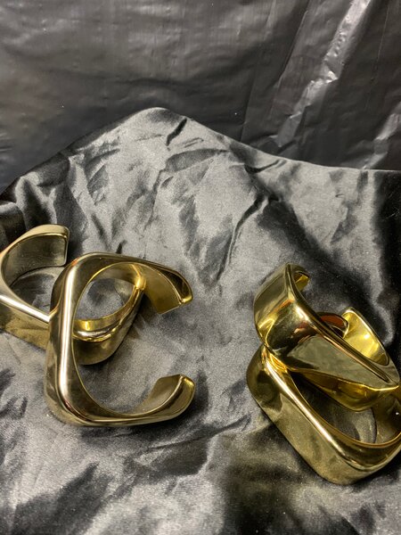 Bracelets en laiton chic