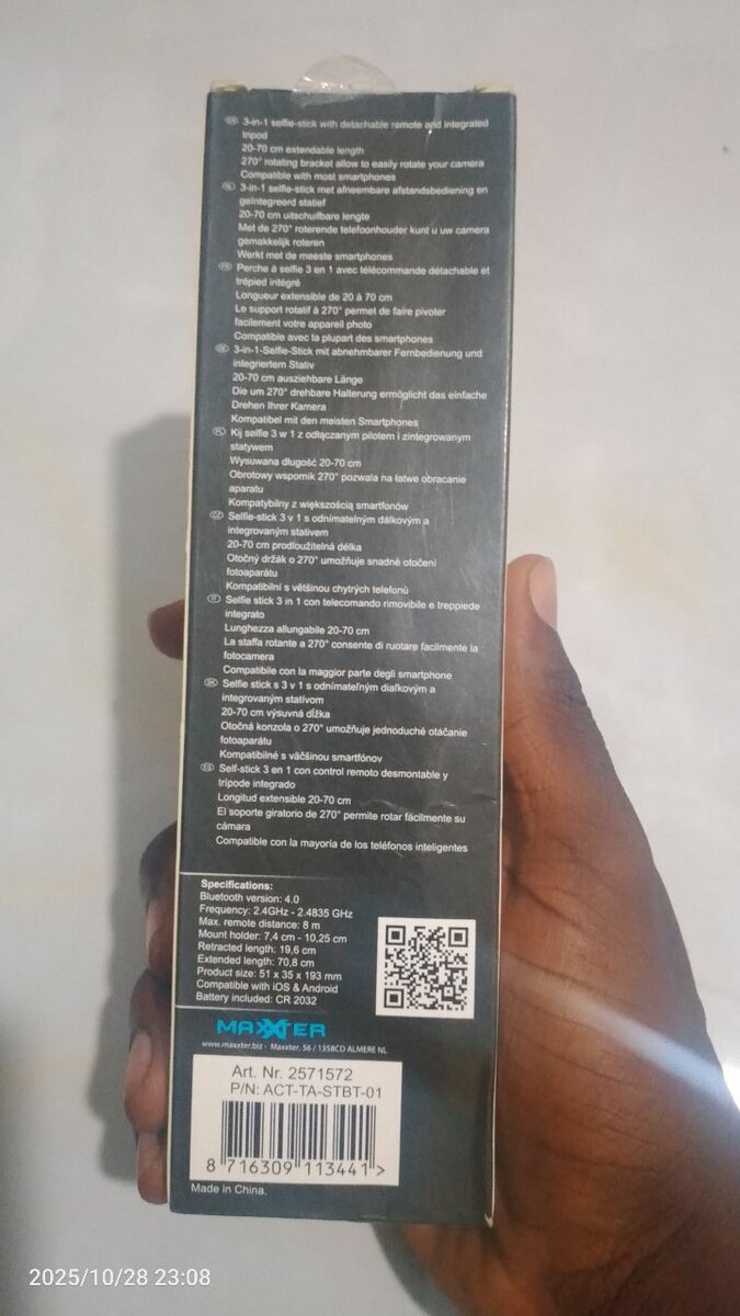 Perche Selfie Bluetooth 3-en-1