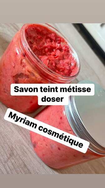 Savon teint metisse