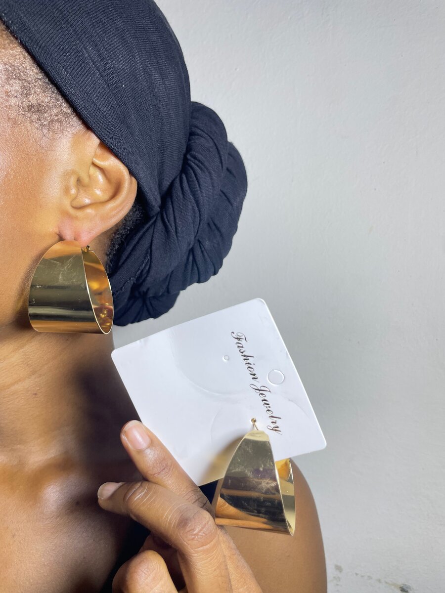 Boucles d'oreilles en or élégantes