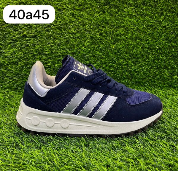 Adidas chaussures homme gris et bleu