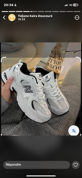 Sneakers blancs New Balance