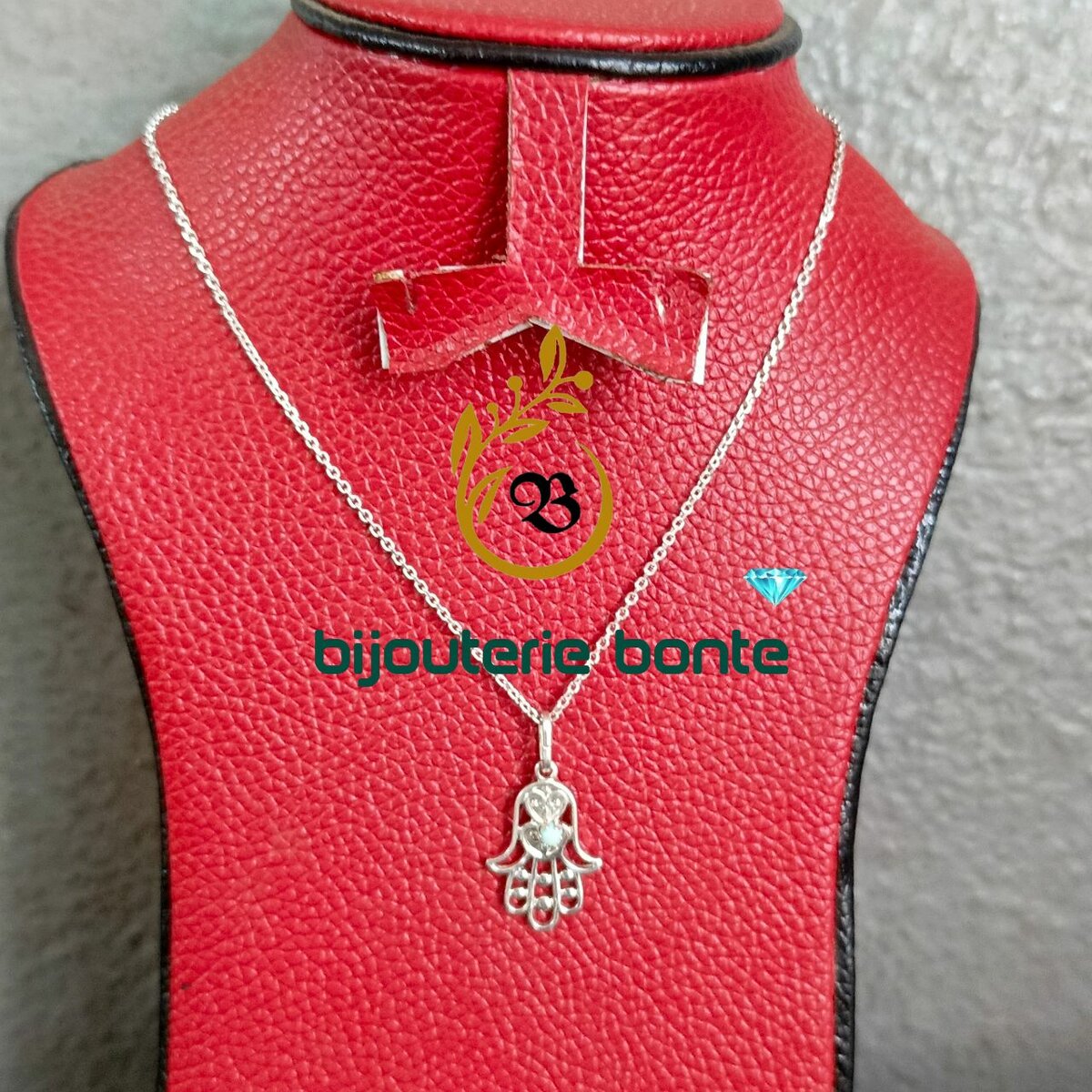 Collier Main de Fatma Argent