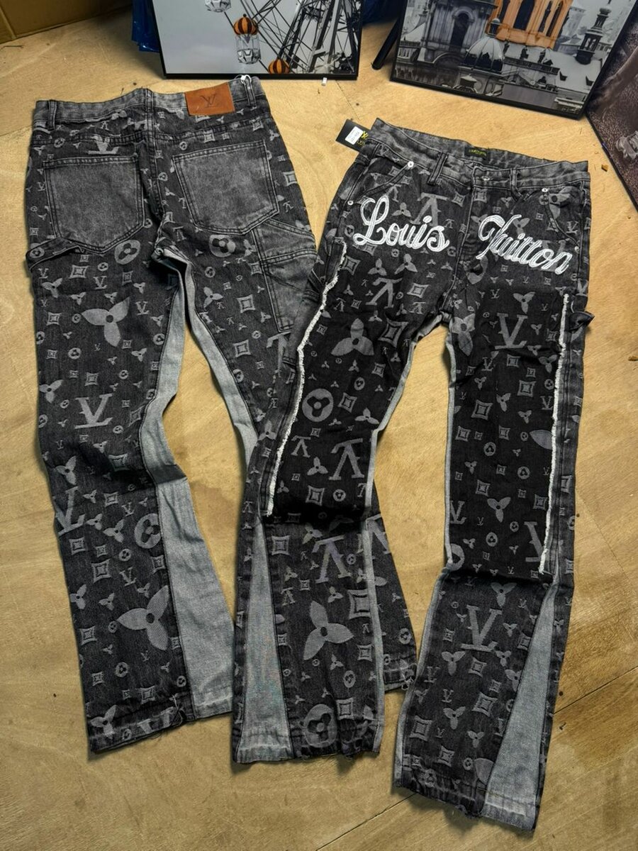 Jeans décontractés graphiques