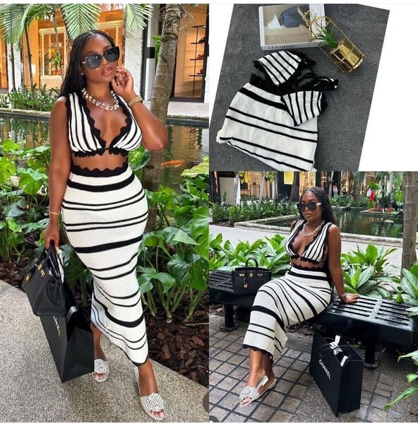 Robe d'été à volants