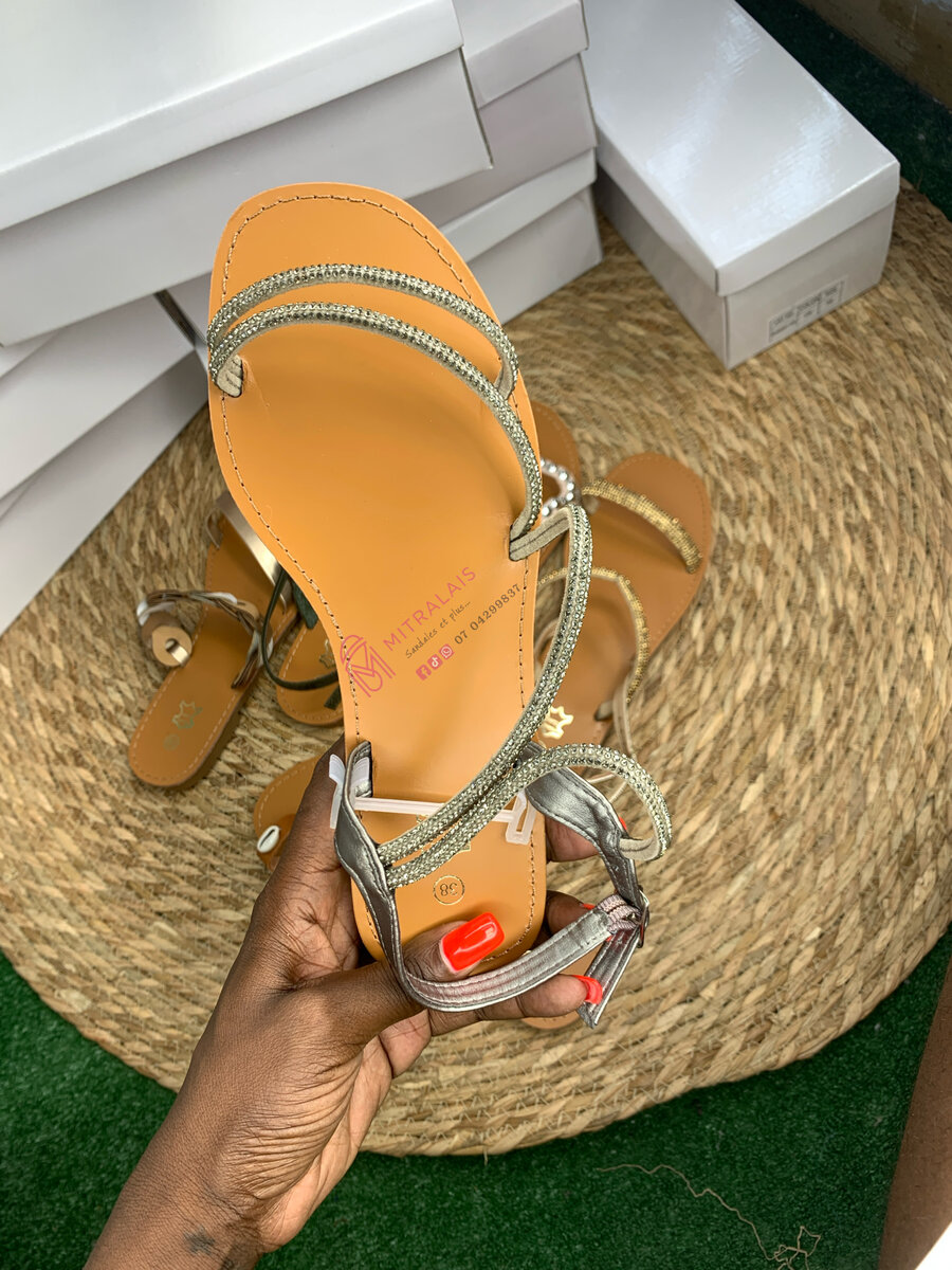 Sandales Z brillant